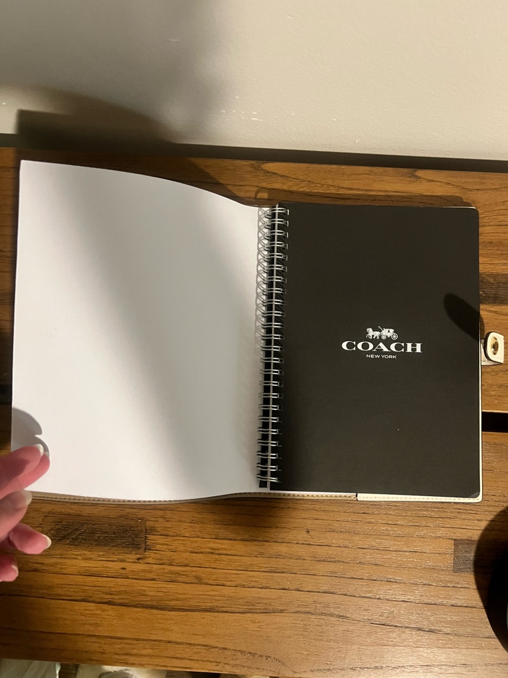 Coach Notebook In Signature Canvas NWOT - Picture 3 of 4